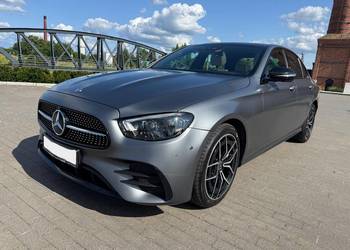 Mercedes-Benz Klasa E 400 d 4MATIC 330KM 2021 Diesel Salon PL AMG FV23