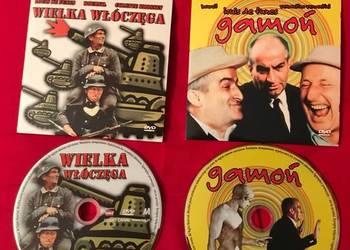 filmy Wielka Włóczęga i Gamoń dvd /zestaw na prezent/
