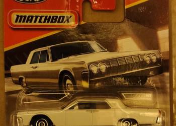 Matchbox 1964 Lincoln Continental 85/125, model 1:64 Mattel