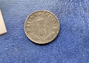 Stare monety 1 pfennig 1941 D Niemcy