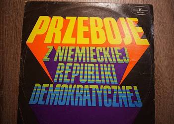 Przeboje z Niemieckiej Republiki Ludowe NRD 1980,płyta w stanie dobrym