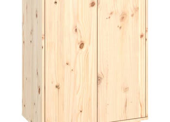 Szafka na buty 60x35x80 cm lite drewno sosnowe WM-813530