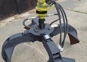 Chwytak hydrauliczny do złomu