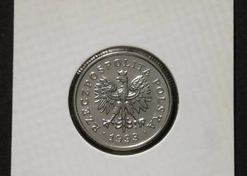 POLSKA 1 ZŁOTY 1993 - Z WORECZKA - STAN MENNICZY