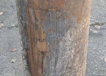 Rura stalowa 410 x 2 mm - walec przepust zbiornik grill kominek koza