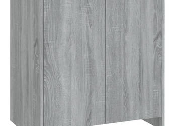 Szafka szary dąb sonoma 70x41x75 cm materiał drewnopochodny WM-813003