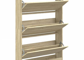 Szafka na buty dąb sonoma 80x21x1255 cm WM-839926