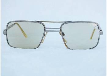 Okulary GUESS Carrera Vintage, złote oprawki (aviator) lat 70', PRL