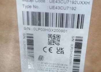 Samsung 43 cali