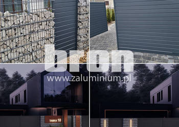 BRON Nowoczesne ogrodzenia aluminiowe - producent