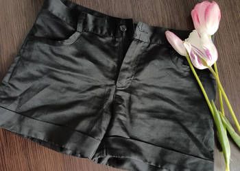 Spodenki aleganckie czarne Rozmiar 38-M