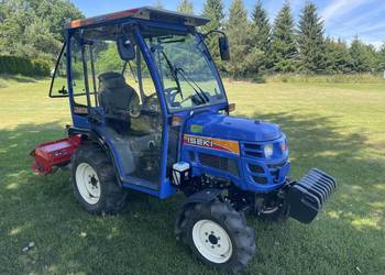 Traktorek komunalny Iseki 3215 4x4 Diesel glebogryzarka WOM