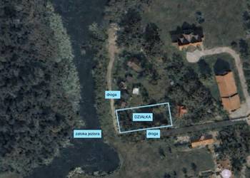 Działka 6 metrów od jeziora na szlaku WJM