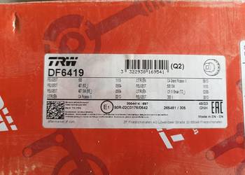 Tarcze klocki komplet Peugeot Citroen TRW