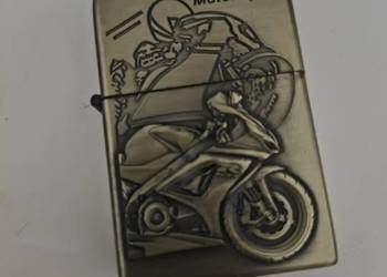 Zippo Kantai JT2 zapalniczka benzynowa złota emblemat motocykl Suzuki GSX-R