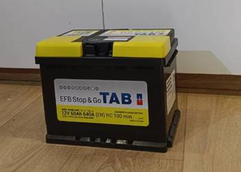 Akumulator TAB EFB 60Ah 640A EN Prawy Plus