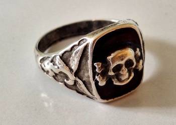 Sygnet Totenkopf GERMANY wojskowy