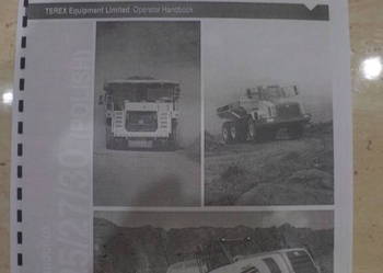 Instrukcja obsługi DTR wozidło technologiczne TEREX TA25/30