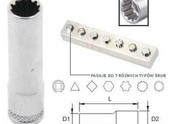 Klucz nasadowy długi 1/4" 4mm SUPER TECH S68HD2104