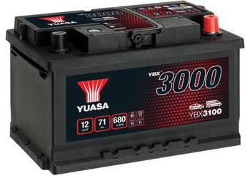 Akumulator  71Ah 680A Yuasa Standard 12V Prawy Plus