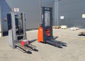 Paleciak elektryczny wózek widłowy maszt Triplex TECHTRANS Gwarancja UDT
