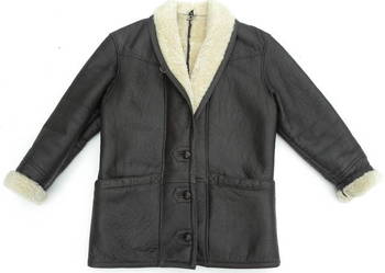 RALLIE HANDMADE 100%NAT CIEPŁY OWCZY KOŻUSZEK 44