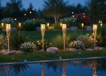 Lampka Solarna Bamboo 1800K IP44