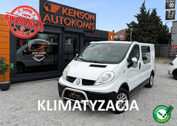 Renault Trafic Brygadówka, 6-Osobowy, Klimatyzacja, Tempomat, HAK, El. Szy…