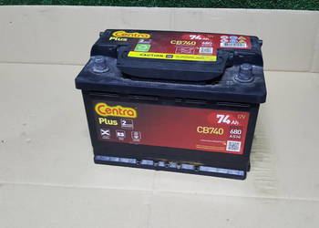 Akumulator Centra 74Ah / 680A mierzony opornicą sprawny