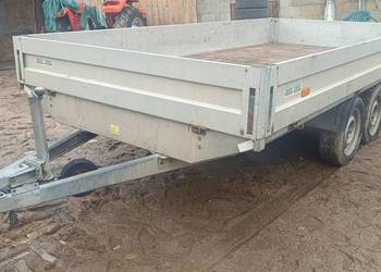 Przyczepa laweta aluminiowe burty 417x210