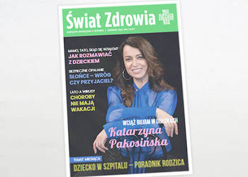 świat zdrowia pakosińska, świat zdrowia nr 5 2021 czerwiec
