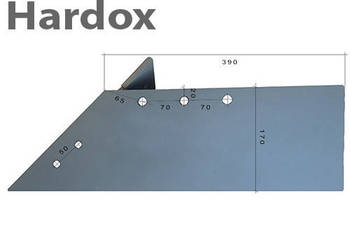 Lemiesz 300hektarów HARDOX 13200006/L części do pługa BONNEL