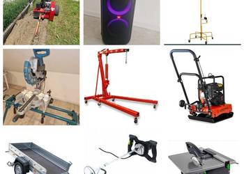 Wypożyczalnia narzędzi budowlanych ogrodowych