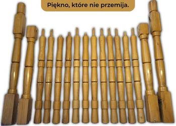 Dębowe tralki i słupki do balustrady - piękno, które nie przemija.