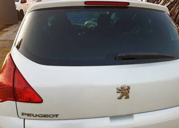 PEUGEOT 3008 2010 2012 KLAPA TYLNA BAGAZNIKA SZYBA TYL KLAPA BIALA KWED