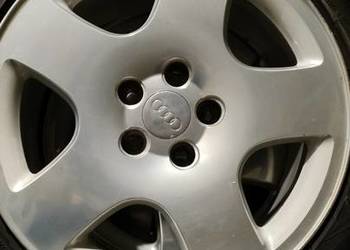Alufelgi koła audi 17 5x112 opony 25r letnie
