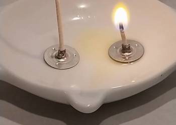 100 knotów bawełnianych woskowanych 2.5 cm