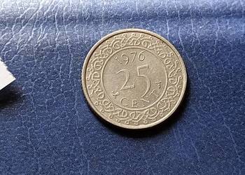 Stare monety 25 cent 1976 Surinam