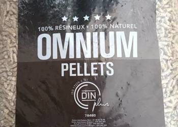 Pellet OMNIUM # belgijski # paleta 1050 kg # 70 worków X 15 kg