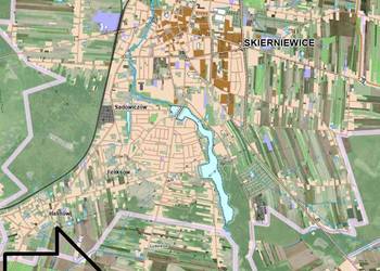 Działka obręb Balcerów, Skierniewice, Dębowa Góra 1000 m2 CENA 145 000 zł