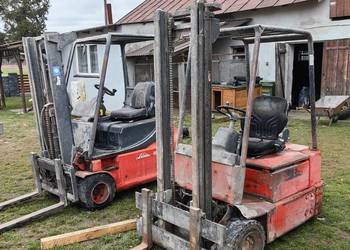 Wózek widłowy elektryczny Linde e18 e15