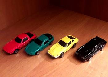 Resoraki modele skala Pontiac Datsun Mazda Porsche PRL