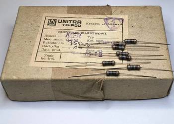 Rezystor 750 Ohm 0,5W MFR Unitra TELPOD