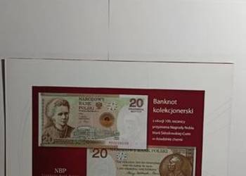 Folder 20 zł 2011 Maria Skłodowska Curie