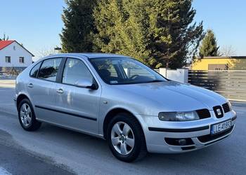 Seat Leon 1.6 MPI 102km 2004r Stan Bdb Długie Opłaty Klimatyzacja Hak