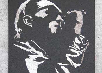 Layne Staley Alice in Chains Obraz ręcznie grawerowany na blasze