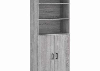 Witrynka szary dąb sonoma 695x34x180cm materiał drewnopochodny WM-3189259