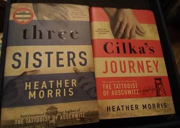 Three sisters, Cilka's journey. Po angielsku! Cena za komplet!