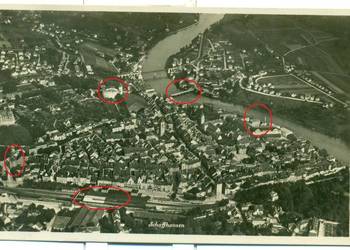 Schaffhausen Szafuza Szwajcaria Postkarte Pocztówka