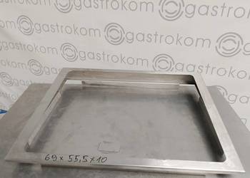 Ramka ze stali nierdzewnej na GN 1/1 69x55,5x10